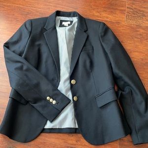 J. crew black preppy blazer